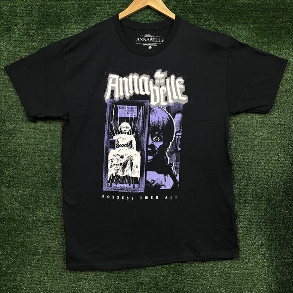 Annabelle Doll graphic T-shirt in size large - Picture 1 of 4